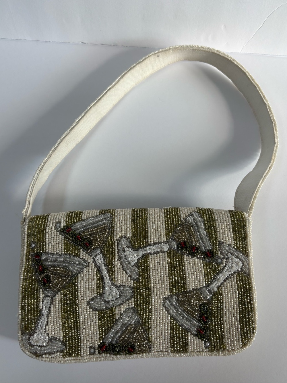 NWOT Anthropologie The Fiona Beaded Bag Food & Drink Edition - Picture 7 of 14